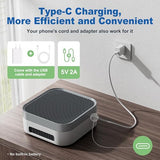 TDBYWAE Air Purifier 2 Pack for Bedroom Up to 1200 ft², H13 True HEPA Air Purifier for Pets Dust Dander Pollen Odor Smoke