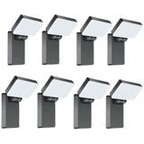 BIRITALO 40W Outdoor LED Wall Light, 360° Rotatable Neighbor-Friendly 8Pack