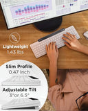 Lenovo 800 Self-Charging Bluetooth Keyboard, Uses Ambient Light for Charging