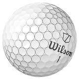 WILSON 2024 Staff Model Golf Ball - 12 Balls, White WILSON