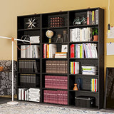 Bookshelves and Bookcases Floor Standing 6 Tiers Display Storage Shelves 70 in Tall Bookcase