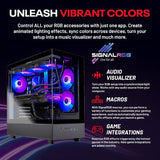 Skytech Gaming Azure 3 Gaming PC, Ryzen 7 9850X3D, RX 9070 XT