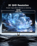 KTC 32 Inch 2K Computer Monitor, QHD 120Hz Monitor with IPS Panel, White