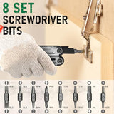 BIBURY Multitool Pliers Pro BI2045, Foldable Multitools with Replaceable Wire Cutters and Saw, Stainless Steel Multi Tool w/Upgraded Scissors and Screwdriver Set, Ideal for Camping, Hiking, Survival
