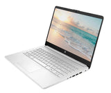 HP 14" Business Laptop Computer with 1-Year Office 365, Intel Quad-Core N150 Processor, 4GB RAM 640GB Storage (128GB UFS+512GB SD Card), Windows 11 Home, PLUSERA Earphones, Natural Silver