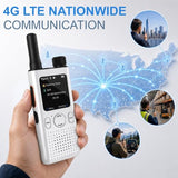 AT1 4G LTE PoC Radios, Nationwide Push-to-Talk Two Way Radios with SIM Card