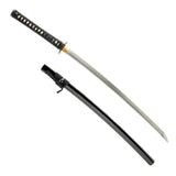 Damascus Empire Wheel Katana, 1045 Carbon Steel Hand Forged Full Tang Sword