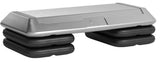 Freestyle STEP Exercise Step Platform, Circuit Size Stepper for Exercise at Home with 4 Stackable Risers for Height Adjustments