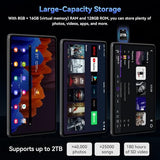 Tablet 2026 World's First Android 16 Tablet with Gemini AI, 11 Inch FHD Display, 24GB RAM 128GB ROM /2TB TF