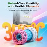 FLASHFORGE 3D Printer AD5X w/o Filament, IFS Multi-Color Printing