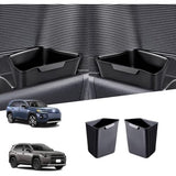 QIUMOXR Car Door Garbage Can Storage Box for RAV4 2026 Silicone Vehicle-Specific