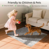 Yecaye Office Chair Mat for Hardwood Floor,30" x 48" Under Computer Desk Floor Protects (Lightgrey, 30" x 48")