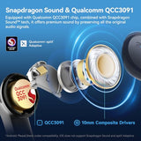 EarFun Air Pro 4 Adaptive Hybrid Noise Canceling Wireless Earbuds, Qualcomm Snapdragon Sound