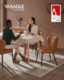 VASAGLE Dining Chairs Set of 6, Upholstered Kitchen Chairs