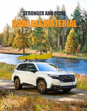 KINGGERI 300lbs Roof Rack Cross Bars Compatible with 2025 2026 Subaru Forester Sport/Touring Hybrid (Not for Raised Rails), Lockable Heavy Duty Aluminum Roof Rails Crossbars Kayak Luggage Accessories
