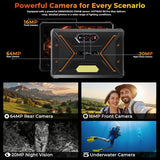 HOTWAV R9 PRO MAX 5G 20080mAh Rugged Tablet with Brackert and Stylus