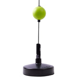 PER4M Quick Puncher Boxing Equipment: Black Punching Bag with Stand - Height-Adjustable Reflex Ball for Exercise Equipment, Home Gym, and Boxing Reflex Ball Training PER4M