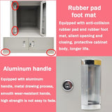 Mobile Phone Locker Box - 40 Door Steel Cell Phone Storage Cabinet with Locks and Keys for Office