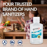 Hand Sanitizer, 2 Fl oz (Pack of 24), Less Drying Moisturizing Gel with Vitamin E