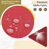 AONETOZ Deep Seat Patio Cushions Set 24 x 24 Inch,Olefin Fabric Outdoor Seat Cushion,Patio Furniture Cushions with Removable Cover,Rain-Proof and Fade Resistant Deep Seat Bottom & Back Cushion,1set
