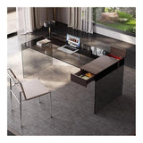 zhongxlla Standing Desk, Modern Minimalist Laptop Desk with Drawer