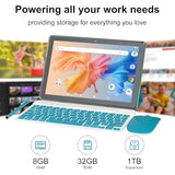 Android 15 Tablet,10 inch Tablets, 8GB RAM+32GB ROM/2TB Expandable,