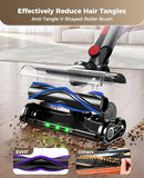 SVHT Cordless Vacuum Cleaner, 450W 40KPA Vacuum Cleaners for Home, 45Mins Lightweight Stick Vacuum with Advanced Green Light Tech, Rechargeable Battery Vacuum for Carpet,Pet Hair,Hardwood Floor