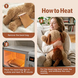 24"|4.5lb Weighted Stuffed Animal for Kids & Adults, Microwavable Dog Plush
