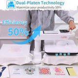 Heat Press Machine, Large Heat Press Digital Control Heat Transfer Machine for T Shirts