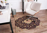 Anji Mountain Rug'd Office Chair Mat for Carpet & Hardwood Floor - Jacquard Woven