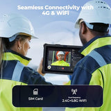 MUNBYN Rugged Windows Tablet, 12.2" Extra Large Rugged Tablet