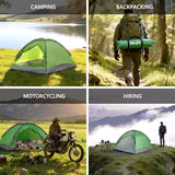 Tree Fox Camping Tent for 2 Person Lightweight Portable Waterproof Easy Set Up Outdoor Tent for Adults Good Choice as Camping Gear for Backpacking and Hiking Green