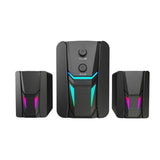 NJJOWRQ Computer Desktop Luminous Sound Laptop Mobile Phone Universal Speaker