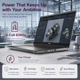 Dell Precision 7680 Laptop, NVIDIA RTX 1000 Ada 6GB