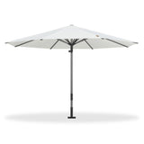 PURPLE LEAF Commercial Market Table Umbrella 13 FT Semi Auto Lift, White