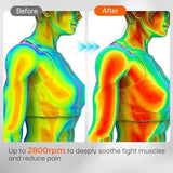 Massage Gun Deep Tissue with Extended Handle Revolutionary U-Shaped Back Massager Body Massager Fronnor