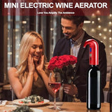 Electric Wine Aerator Dispenser Set – Automatic Wine Decanter & Pourer with LED Display, 200ml Smart Pour Control, Rechargeable Wine Pump