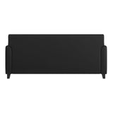 Flash Furniture Hercules LeatherSoft Sofa, Black