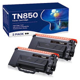 TN850 Toner Cartridges Compatible for Brother TN-880 TN-850 TN-820 TN820 Toner Cartridges High Yield Replacement for HL-L6200DWT L6200DW L5200DW L5100DN MFC-L5800DW L5700DW L6700DW L6800DW 2 Black