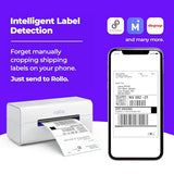 Rollo Wireless Shipping Label Printer - Wi-Fi Thermal Label Printer 4x6 for Shipping Packages