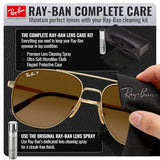 Ray-Ban RB8097 WILLIAM TITANIUM Sunglasses with Official Eyewear Kit