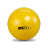 THERABAND Exercise Ball, Stability Ball with 45 cm Diameter for Athletes 4'7" to 5'0" Tall, Standard Fitness Ball for Posture, Balance, Yoga, Pilates, Core, & Rehab, Yellow THERABAND