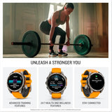 Garmin fēnix® 8, Sapphire, 47mm, Titanium, Spark Orange/Graphite