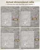 Blvornl 10Pack 34.5"*47.1" Hard Material Chair Mat for High Pile Carpet and Hardwood Floor