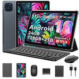 Tablet 2026 World's First Android 16 Tablet with Gemini AI, 11 Inch FHD Display, 24GB RAM 128GB ROM /2TB TF