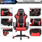 Homall Gaming Chair, Office Chair High Back Computer Chair Leather Desk Chair