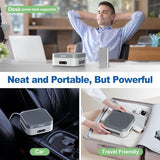 TDBYWAE Air Purifier 2 Pack for Bedroom Up to 1200 ft², H13 True HEPA Air Purifier for Pets Dust Dander Pollen Odor Smoke