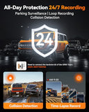 WOLFBOX G900 Tripro Bumper 3 Channel 4K Mirror Dash Cam,8MP STARVIS IMX678