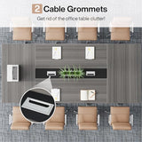 Tribesigns 8FT Conference Table Set of 2