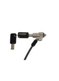 Port Designs Security Cable Keyed Noble Wedge Slot Lock Laptops/Desktops/Monitors Projectors, Black